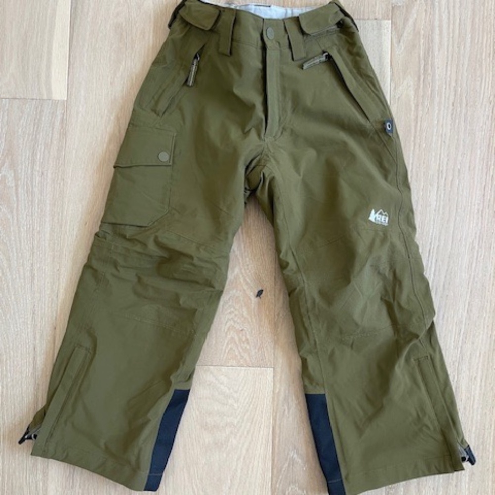 REI Kids Green Snow Pants - Size XS (6-7)